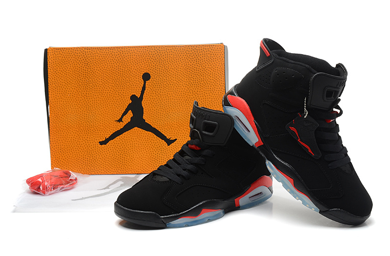 Air Jordan 6 Mens Shoes Aaa Black/Red Online